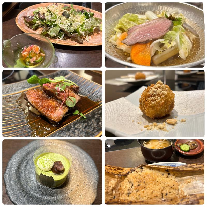 【終日OK】乾杯スパークリング＆プレミアム飲み放題120分付！牛ミスジステーキが味わえる「美肌コース」(あんばい なんばパークス店 )