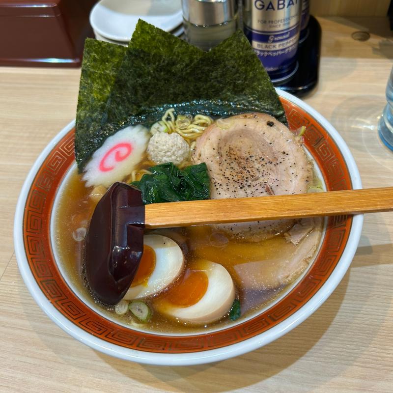 特製中華そば(中華ソバハマダヤ50号バイパス店)