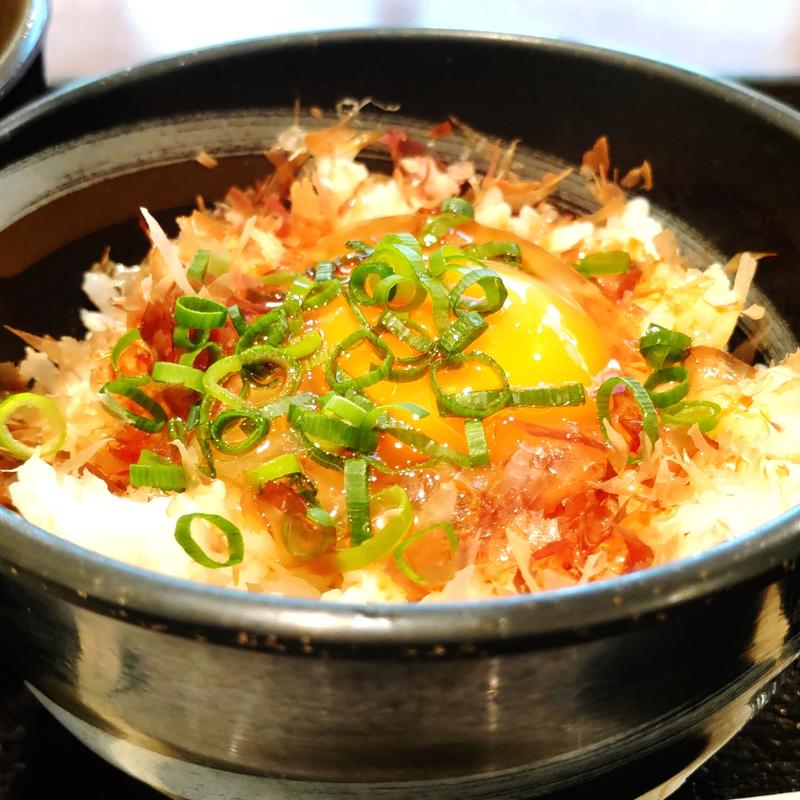 玉子かけご飯(さかい庵 NEOPASA駿河湾沼津下り店)