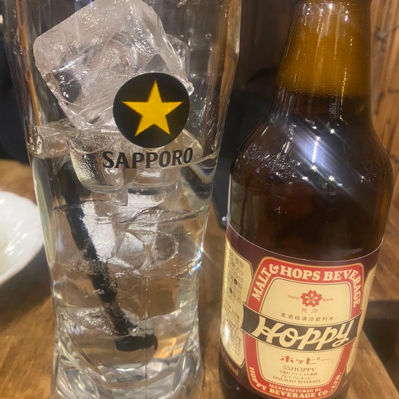 ホッピー赤(焼鳥 博多や)