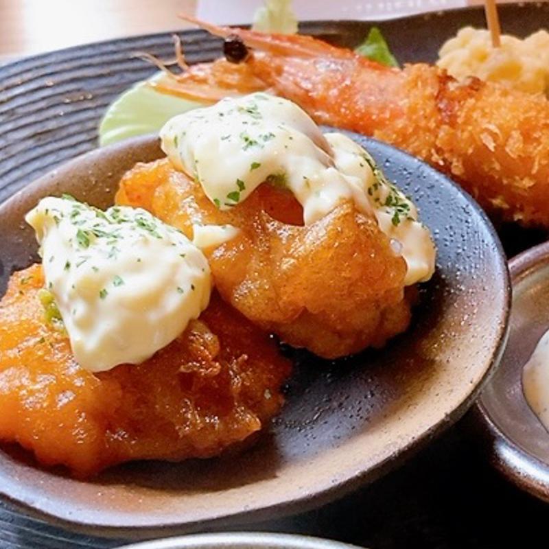 チキン南蛮（大人のお子様ランチ）(火鉄焼餃子 ほおずき )