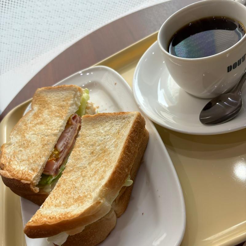 モーニングセットA ハムタマゴサラダ(ドトールコーヒーショップ 西池袋１丁目メトロポリタン通り店)