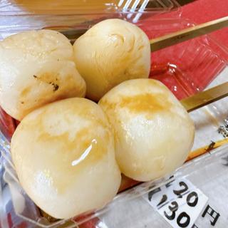 焼き団子(丸山菓子店 （万葉のくさもち/よもぎ茶屋）)