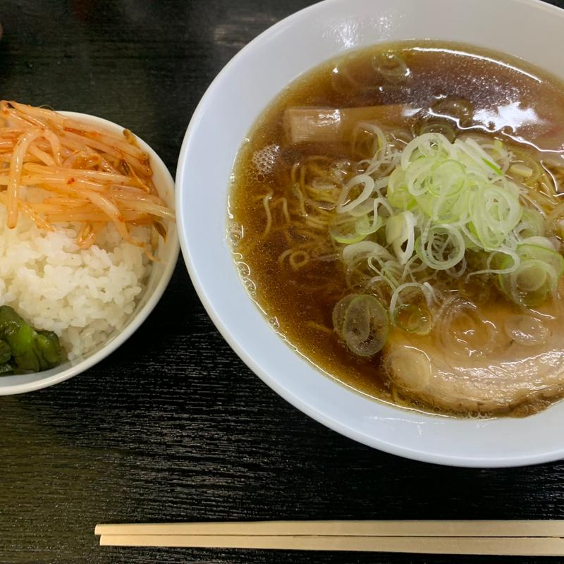醤油ラーメン（ランチセット(山汁らーめん)