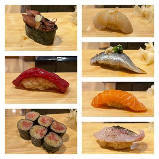 今日のベスト7(鮨屋とんぼ 栄店)