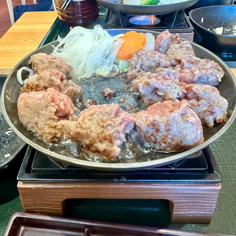 とろけるハンバーグセット200g(とろけるハンバーグ 福よし 本厚木店)