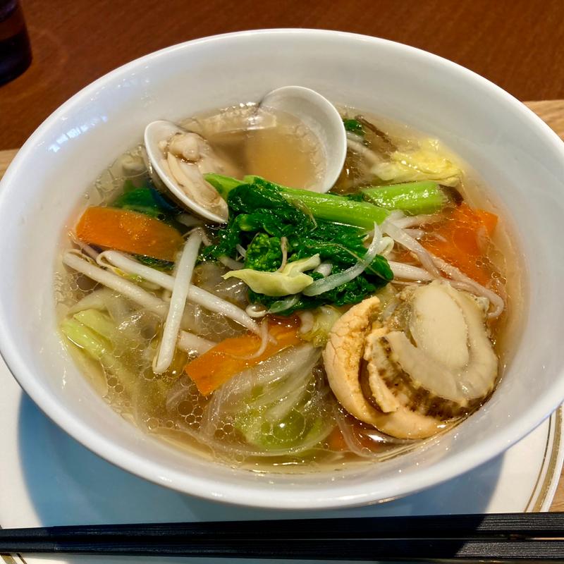 千葉県産菜の花貝だしタンメン(オーシャン)