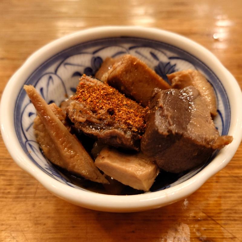 あら煮(魚三酒場 富岡店)