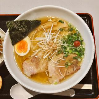 いり酒ラーメン(煎り酒と麺 しもきはら)