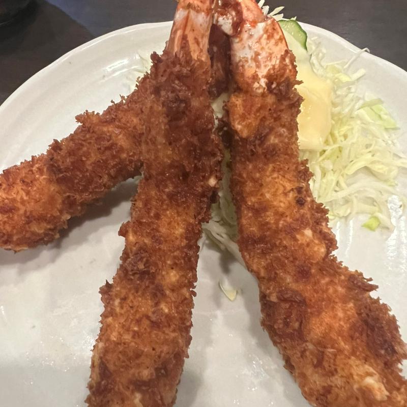 海老フライ(とんかつ 王ろじ)