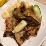 名物レンブラント豚富士盛り定食