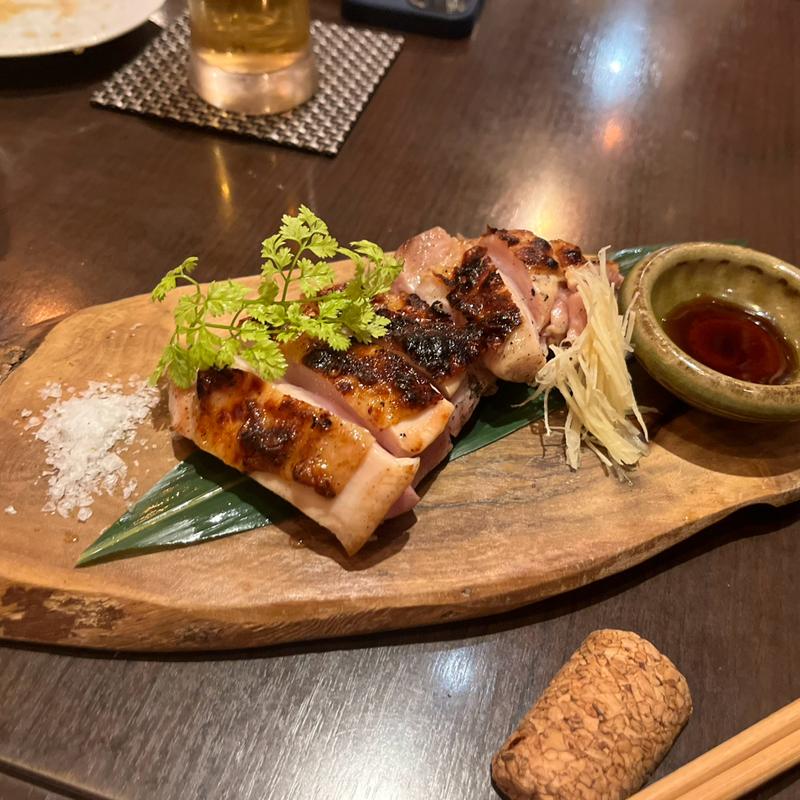 丹波地鶏のももたたき(クカバラ)