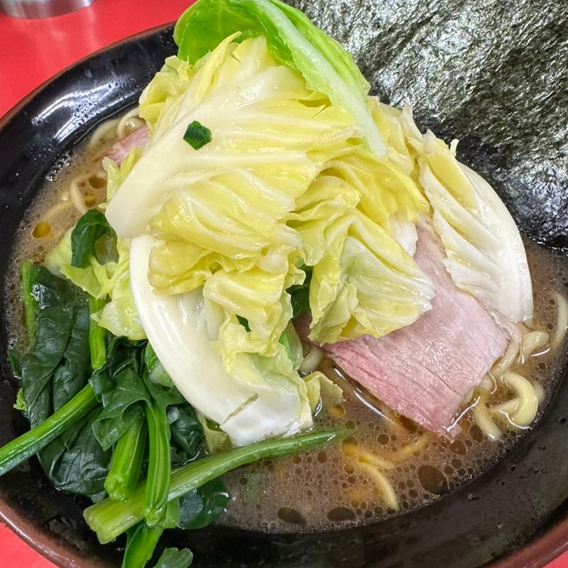 ラーメン中　春キャベツ　海苔(田上家)