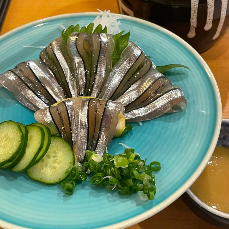 きびなご　刺身(かごしま黒豚 六白亭 )