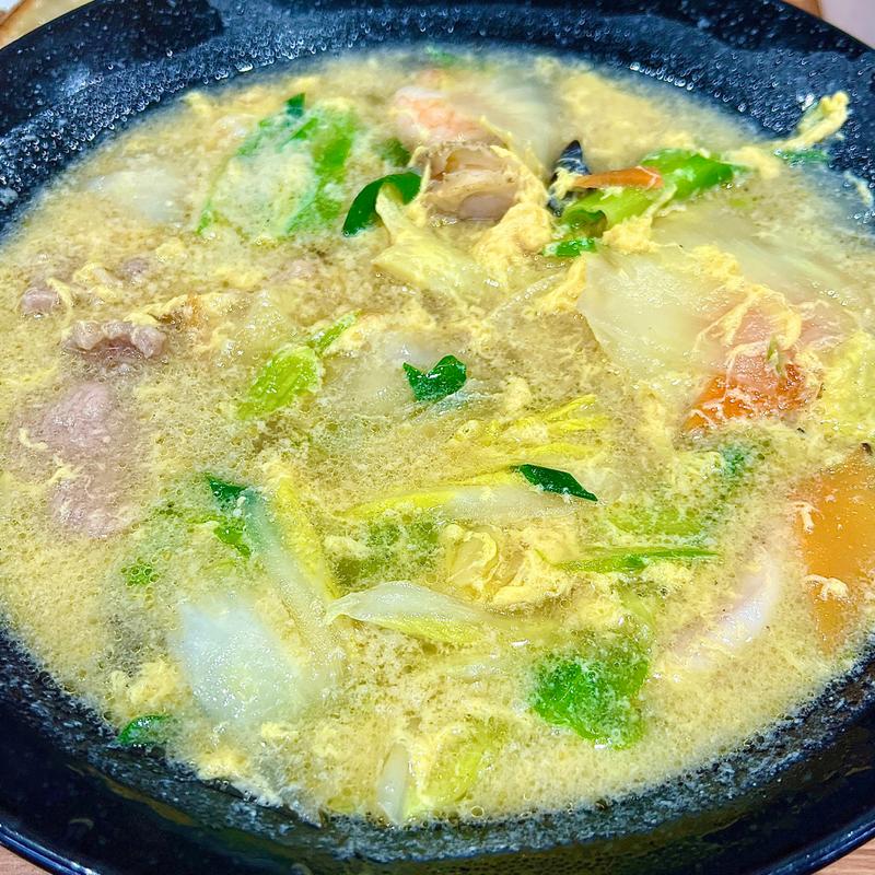 五目ラーメン(餃子の王将 栄店)