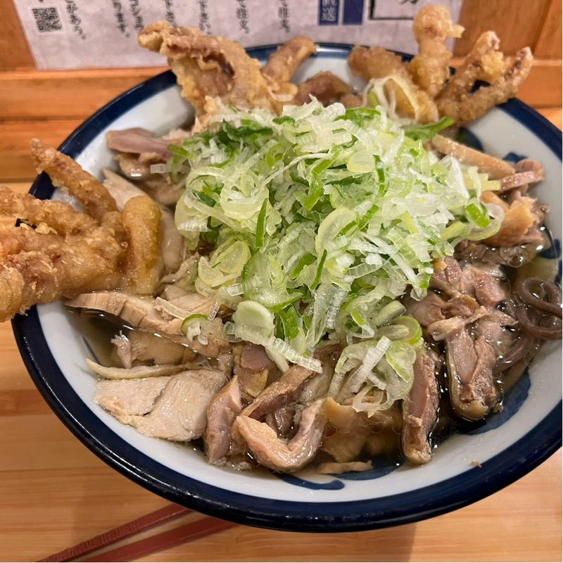 肉そば　肉肉増し(肉そば てノ字 【大盛無料の店】)