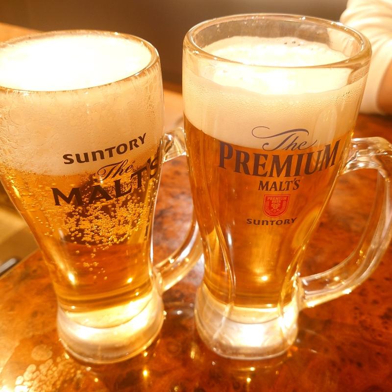 生ビール(四川料理 華美 京橋)