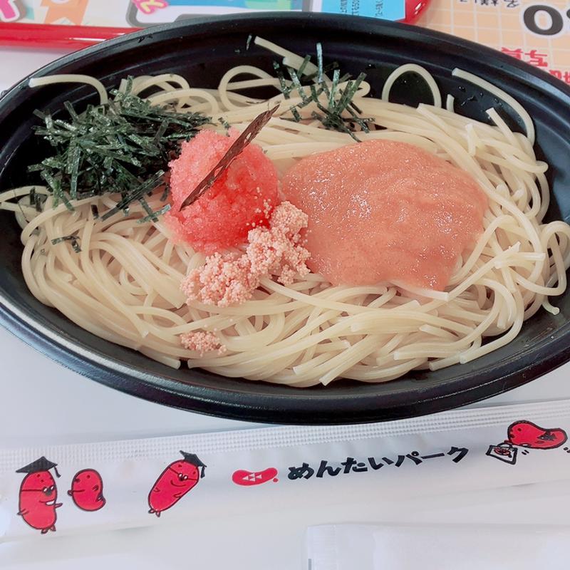 明太子パスタ(かねふくめんたいパーク伊豆)