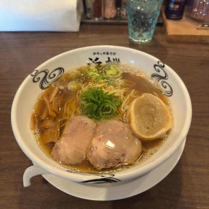 煮干し中華そば(和牛と中華そば浜蝶)