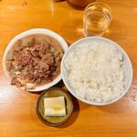 煮込み並とごはん並(かっぱ)