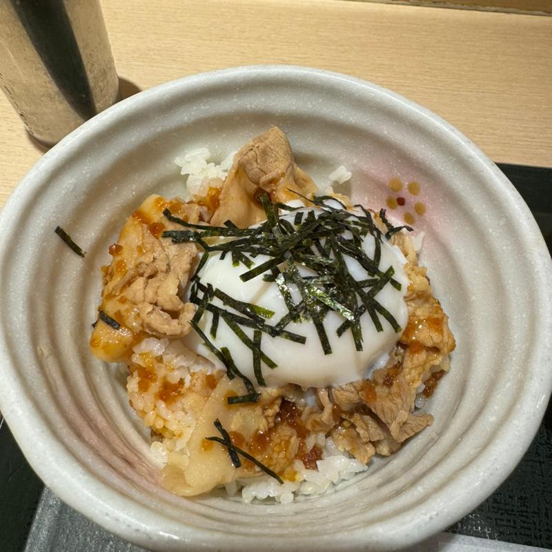 豚丼(国産二八蕎麦 蕎香 （きょうか）)