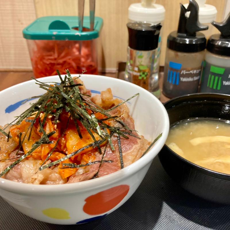 キムカル丼(松屋 青葉台店 )