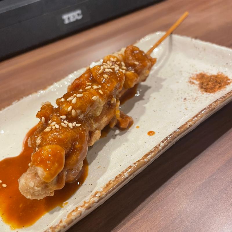 秘伝味噌ダレ唐揚串 (風来坊 津新町店)