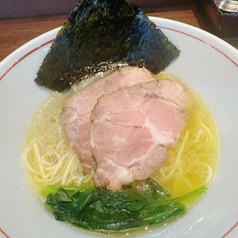 広島赤鶏の中華そば塩(らー麺屋 バリバリジョニー )