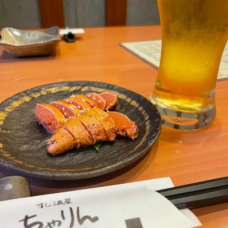 焼きたらこ(すし酒屋ちゃりん)