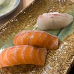 サーモン＋鯛の握り寿司