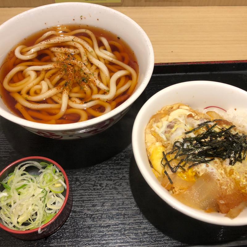 ミニカツ丼セット(いろり庵きらく 宇都宮店 )