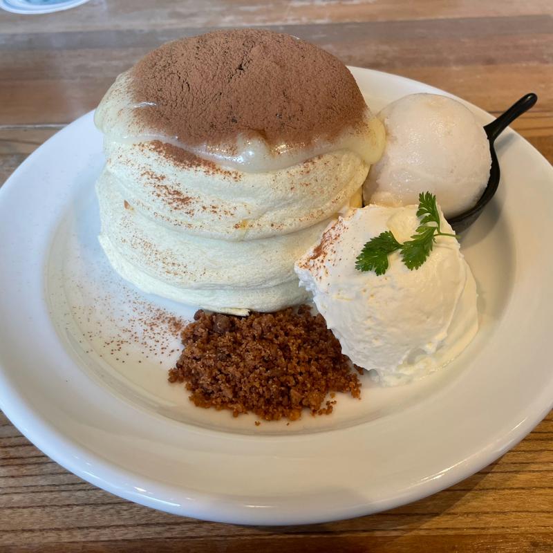 シナモンロールパンケーキ(メレンゲ みなとみらい店)