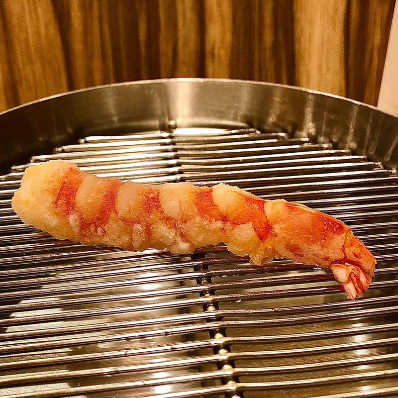 コースNo.2 活車海老2(てんぷら 下村)