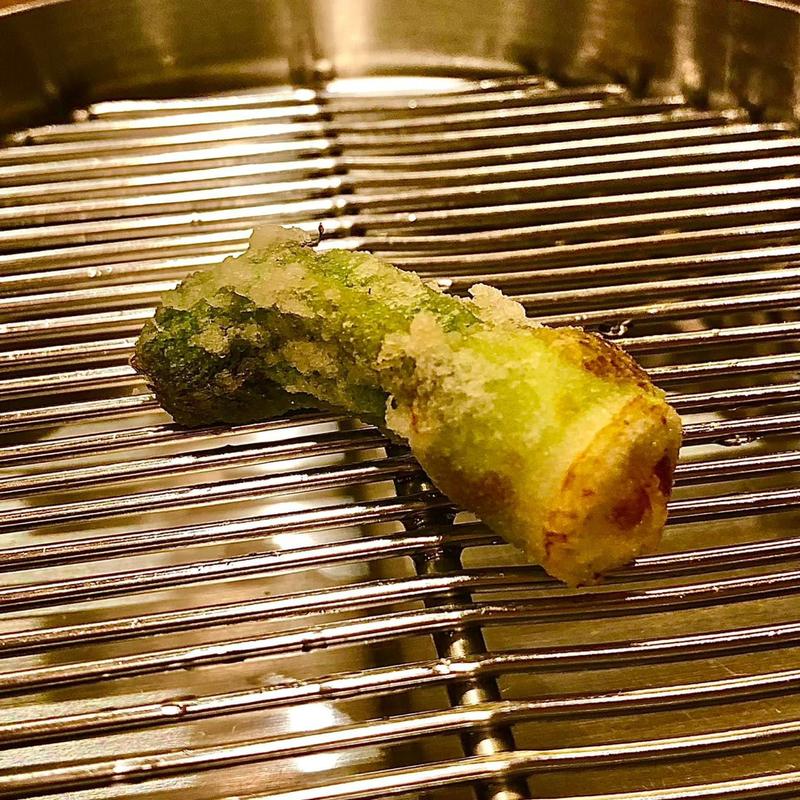 コースNo.2 タラの芽(てんぷら 下村)