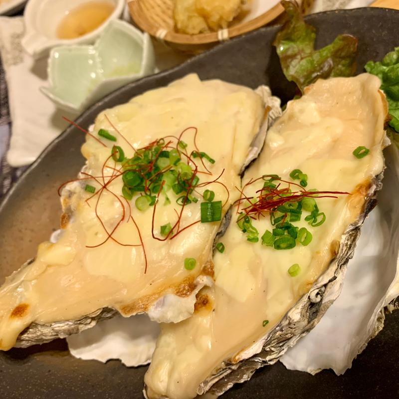 牡蠣グラタン(厚岸水産 かき小屋 池下店)