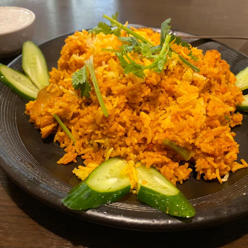 チキンビリヤニ(Yeti アジアンレストラン&バー)