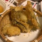 牡蠣の天ぷら(厚岸水産 かき小屋 池下店)