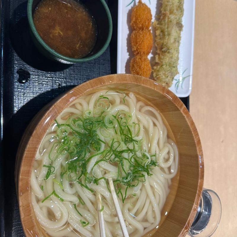 たらいうどん(倉敷うどんぶっかけ ふるいち 福山緑町店 )