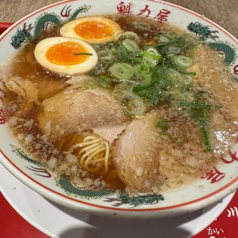 コク旨味玉ラーメン(ラーメン魁力屋 イオンモール広島府中店)