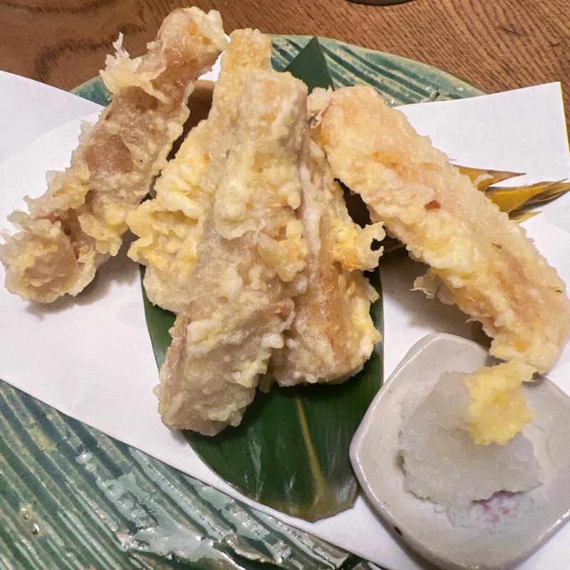 筍天ぷら(九つ井 横浜店)