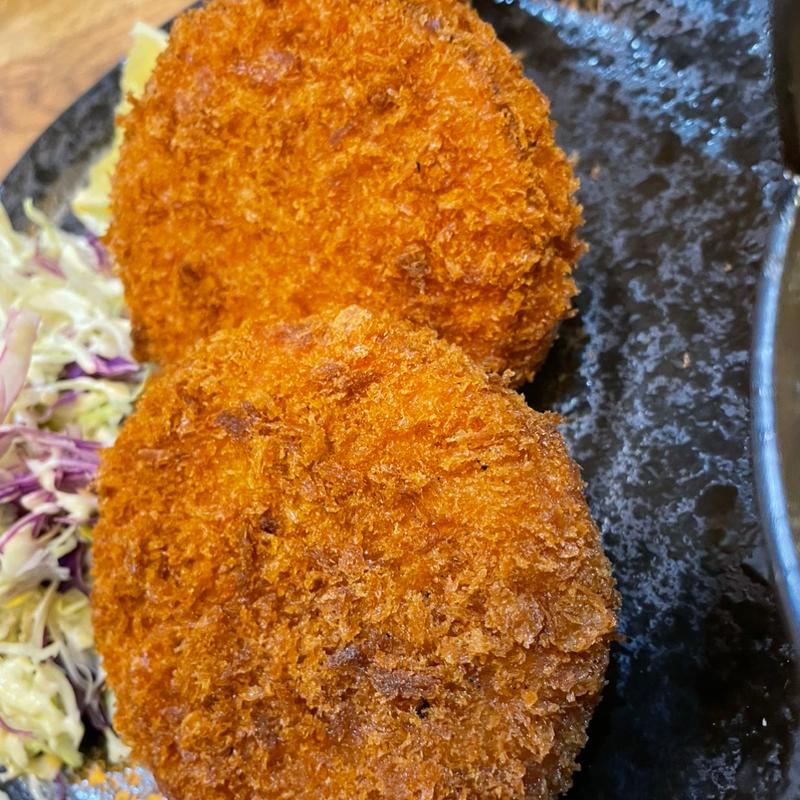 厚切りハムカツ(串揚げ 一歩一歩 （イッポイッポ）)