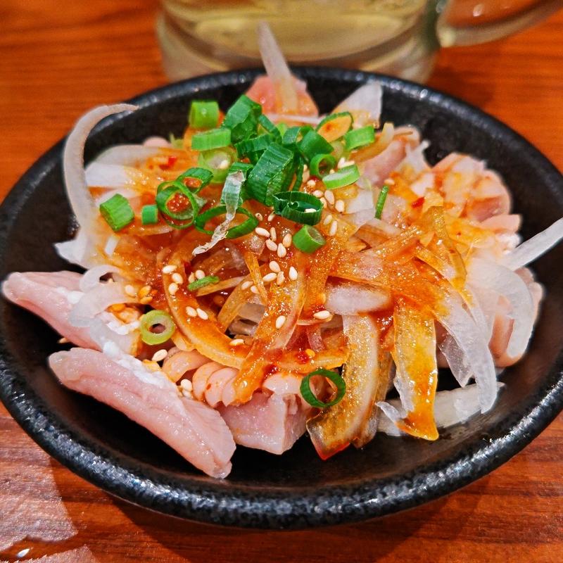 ガツ刺し(もつしげ　宮川橋店)