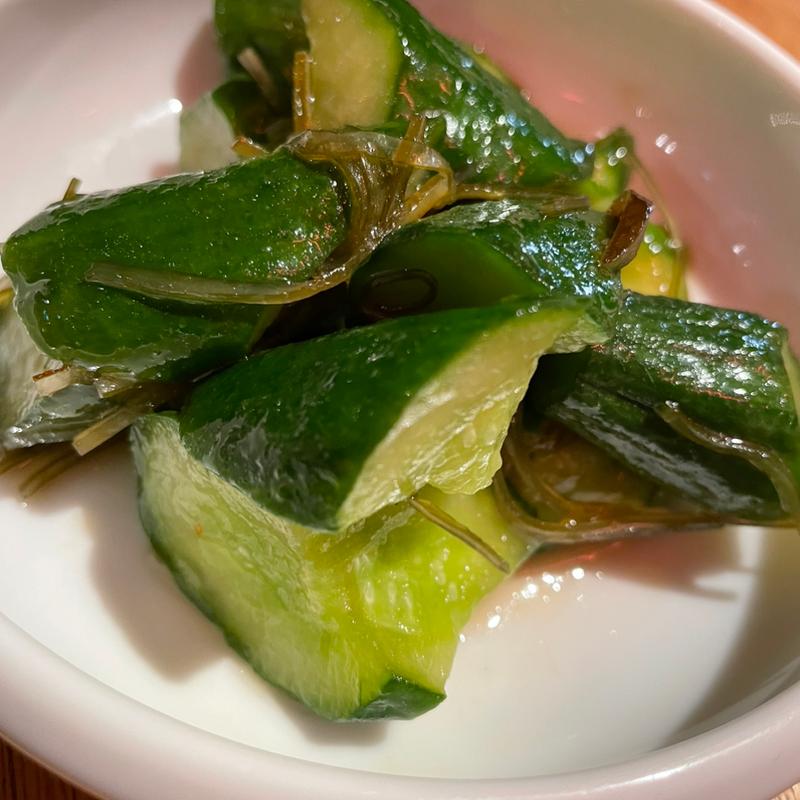 自家製塩昆布きゅうり(KAMERA)