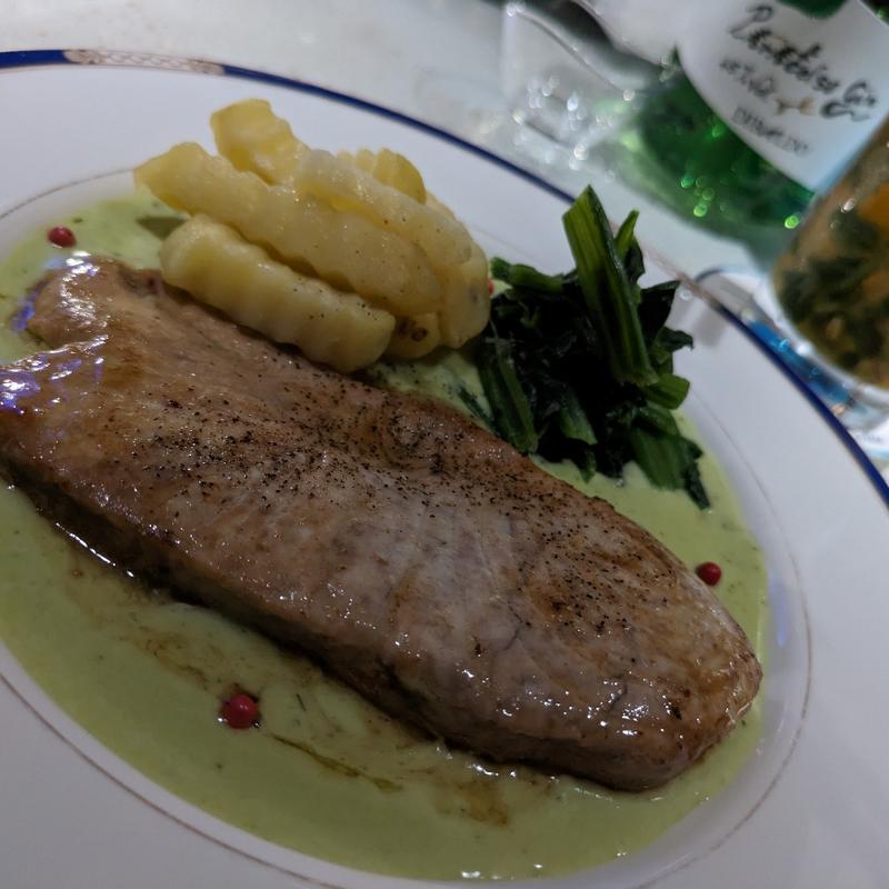 もうかざめのバターソテー(Bar Selkie)