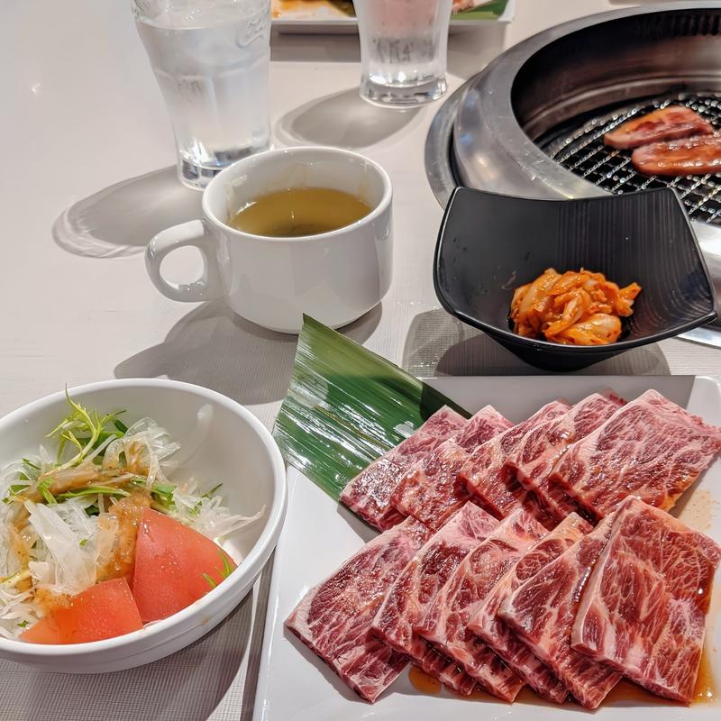 やわらかハラミランチ(じゅうじゅうカルビ 茨木清水店)