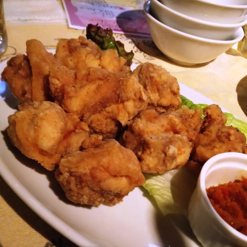 鶏の唐揚げサンバルソース(Makan （マカン）)