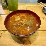 豚汁(大衆酒場 チャン栓チャン)