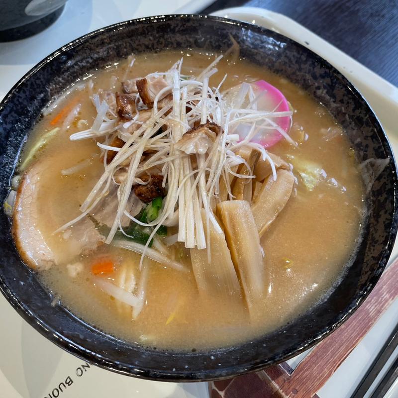 味噌ねぎチャーシューメン(お食事処 伊達商店)