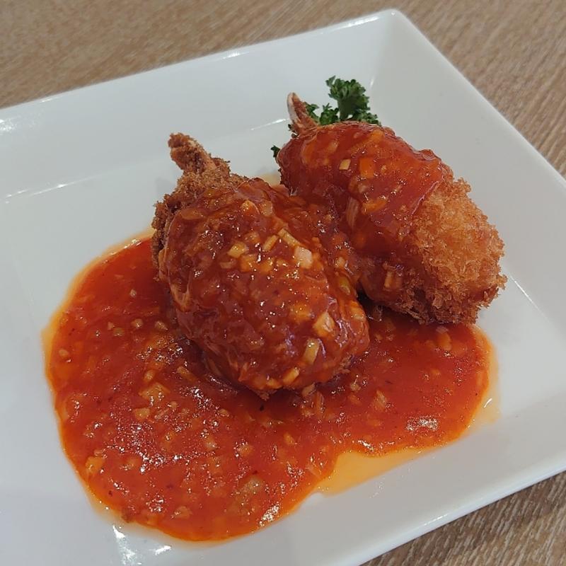 カニ爪フライチリソースがけ(2個)(ジンホア)