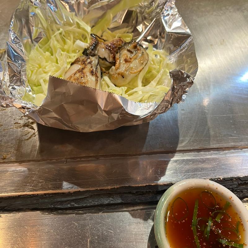 かき焼き(新天地 みっちゃん )